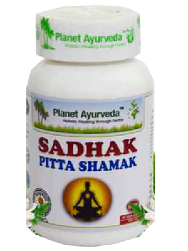 Planet Ayurveda Sadhak Pitta Shamak Vege Capsule