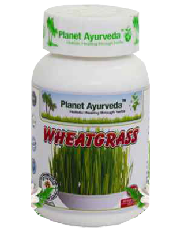 Planet Ayurveda Wheatgrass  Capsule