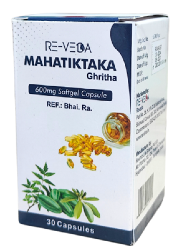 Revinto Mahatiktaka Ghritha Softgel Capsules