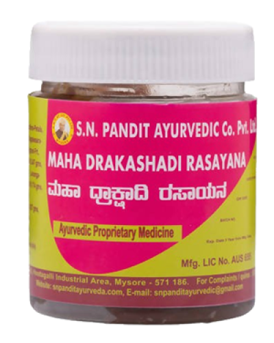 S N Pandit Maha Drakshadi Rasayana