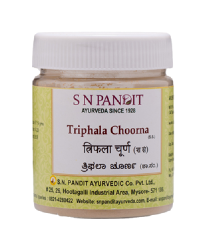 S N Pandit Triphala Churna