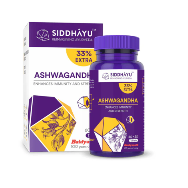 Siddhayu AshwagandhaTablet forImmunity & Strength Online
