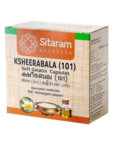 Sitaram Ksheerabala 101 Soft Gel Capsules