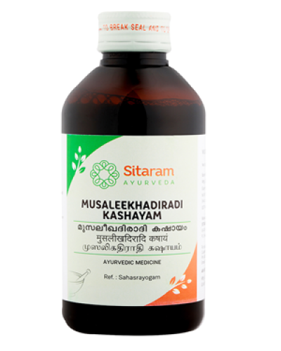 Sitaram Musaleekhadiradi Kashayam