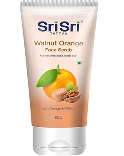Sri Sri Tattva Walnut Orange Face Scrub