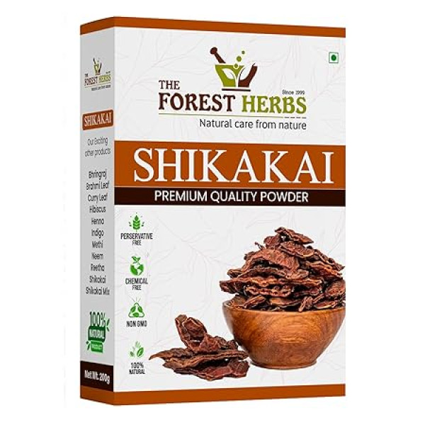 The Forest Herbs Natural Care From Nature 100% Pure Shikakai Powder