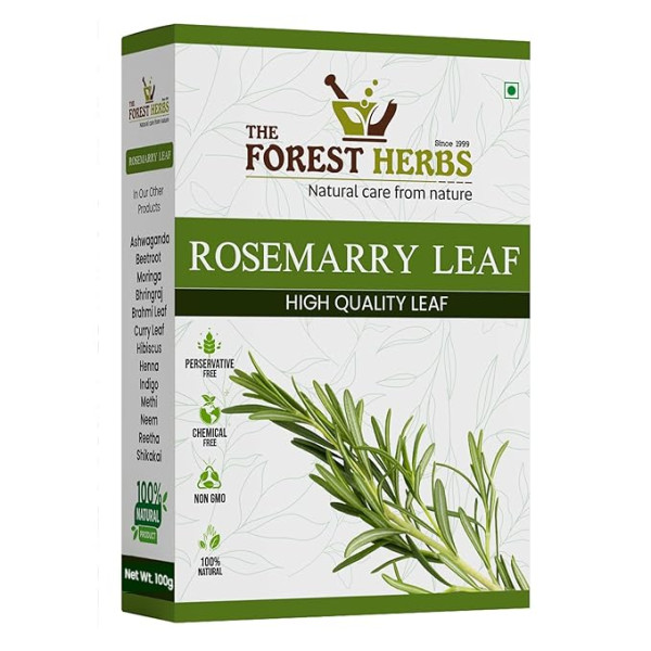 The Forest Herbs Natural Care From Nature Rosemary Dried Leaves