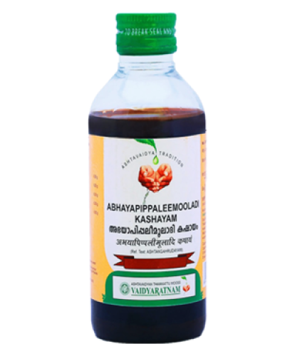 Vaidyaratnam Abhayapippaleemooladi Kashayam