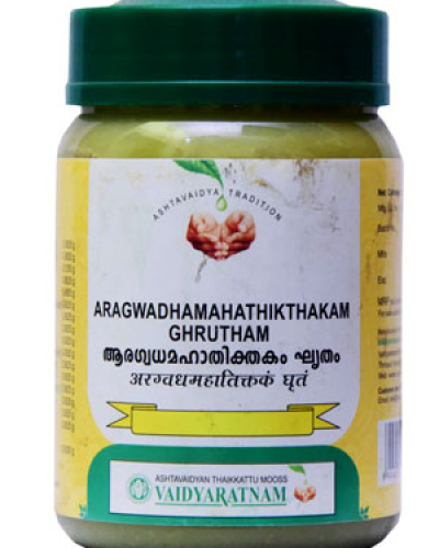 Vaidyaratnam Aragwadhamahathikthakam Ghrutham