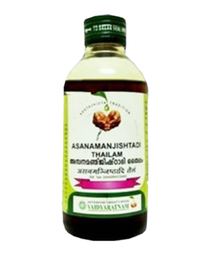 Vaidyaratnam Asanamanjishtadi Thailam