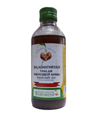 Vaidyaratnam Baladhathryadi Thailam