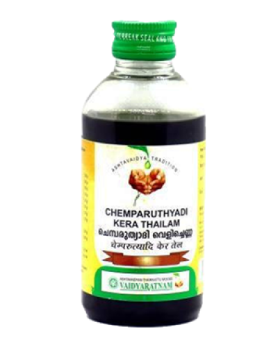 Vaidyaratnam Chemparuthyadi Kerathailam