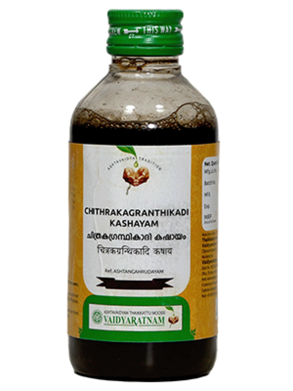 Vaidyaratnam Chithrakagranthikadi Kashayan