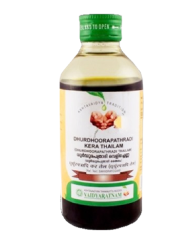 Vaidyaratnam Dhurdhoorapathradi Kera Thailam