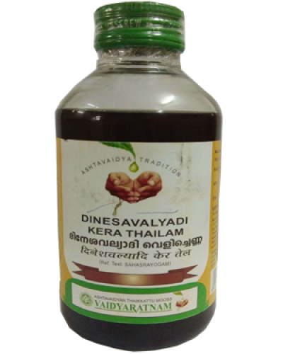 Vaidyaratnam Dinesavalyadi Kera Thailam