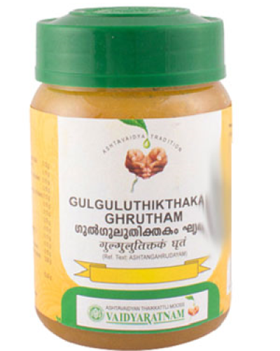 Vaidyaratnam Gulguluthikthakam Ghrutham
