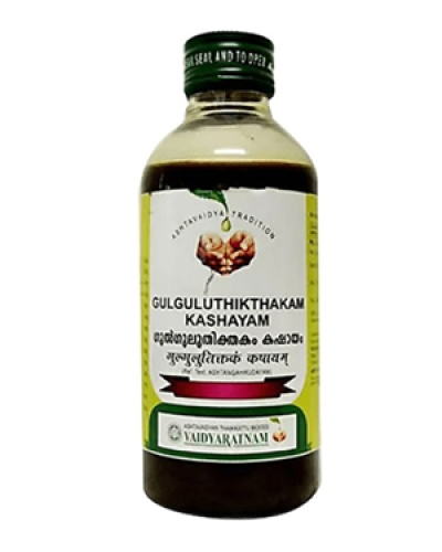 Vaidyaratnam Gulguluthikthakam Kashayam