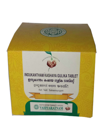 Vaidyaratnam Indukantham Kashaya Gulika Tablet