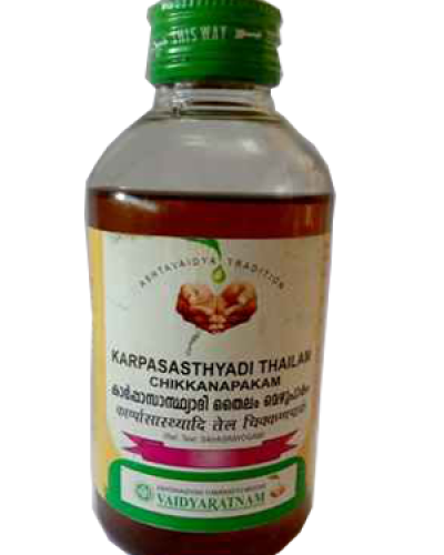 Vaidyaratnam Karpasasthyadi Thailam Chikkanapakam