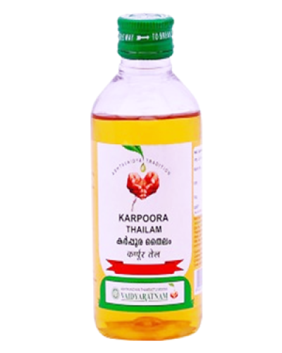 Vaidyaratnam Karpoora Thailam