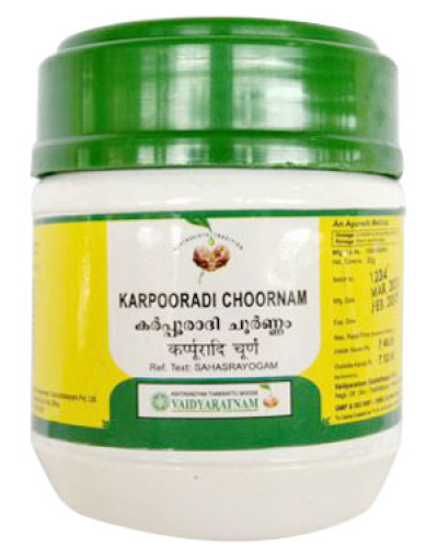 Vaidyaratnam Karpooradi Choornam