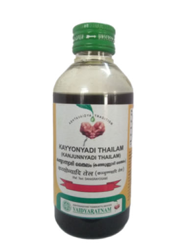 Vaidyaratnam Kayyonyadi Thailam