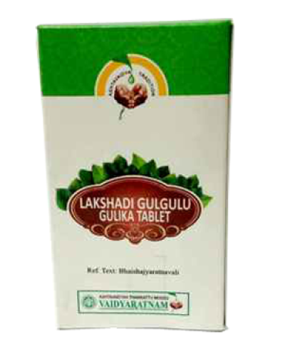 Vaidyaratnam Lakshadi Gulgulu Gulika Tablets