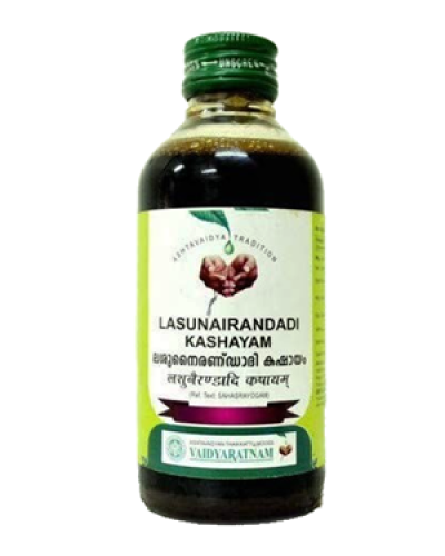Vaidyaratnam Lasunairandadi Kashayam