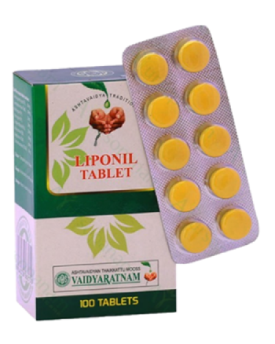Vaidyaratnam Liponil Tablets