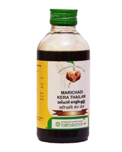 Vaidyaratnam Marichadi Kera Thailam