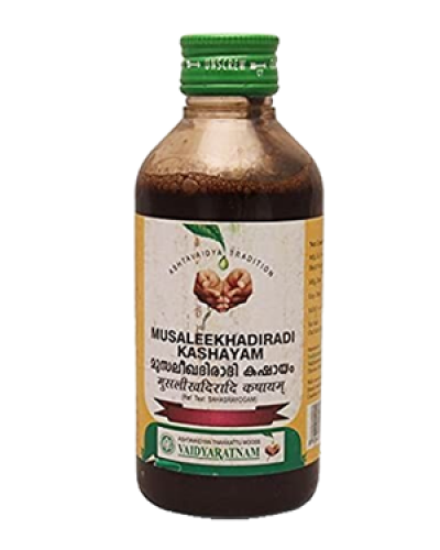 Vaidyaratnam Musaleekhadiradi Kashayam