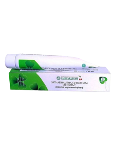Vaidyaratnam Sathadhautha Ghrutham Ointment