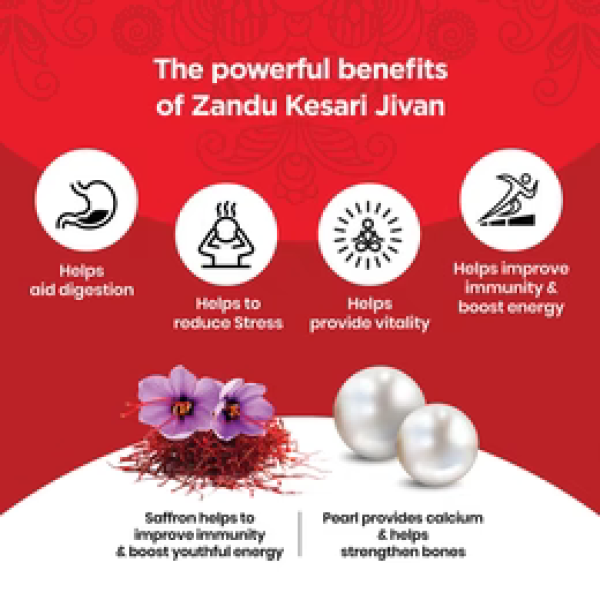 Zandu Kesari Jivan | Ayurvedic Revitalizer for Strength, Immunity & Vitality