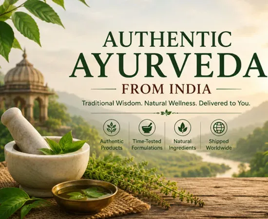 Authentic Ayurveda from India: Experience Traditional Wellness Delivered Worldwide