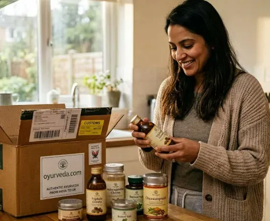 Authentic Ayurvedic Medicine Delivered to UK from India – Fast & Trusted Shipping