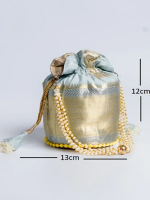 Aikyatha Silk Potli - 0029N600543006