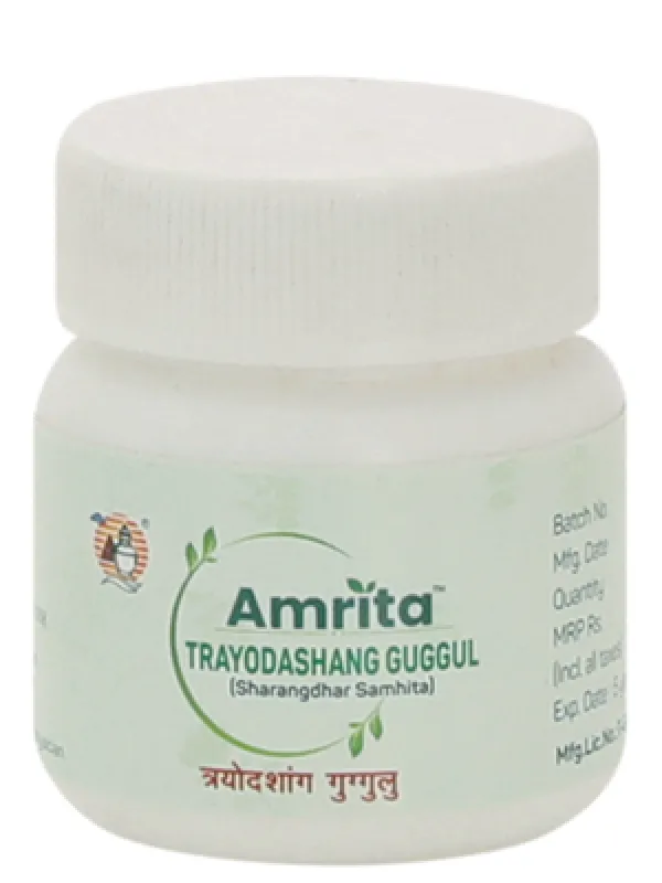 Amrita Trayodashang Guggul Tablets