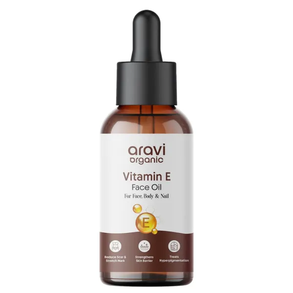 Aravi Organic Vitamin E Oil For Face