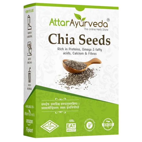 Attar Ayurveda Chia Seeds 250 gm