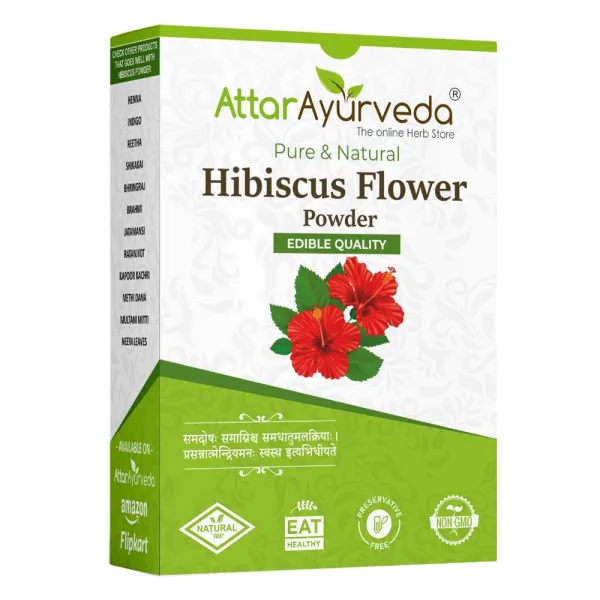 Attar Ayurveda Hibiscus Flower Powder
