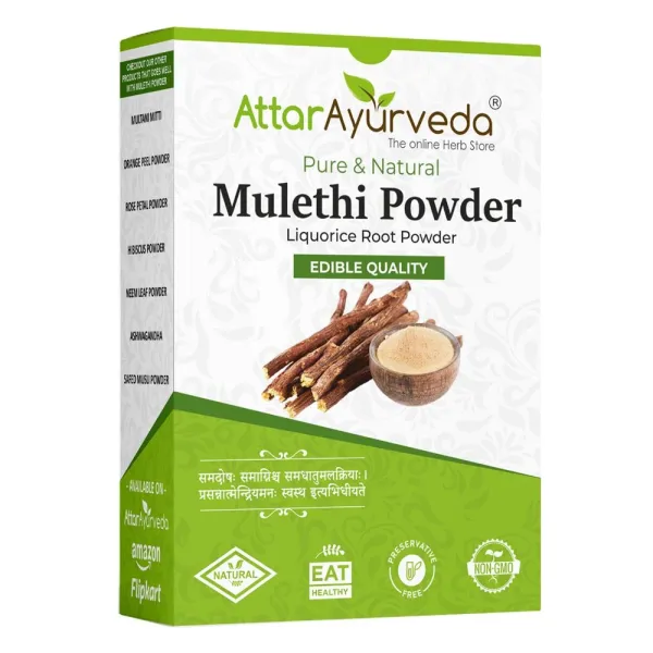 Attar Ayurveda Pure Mulethi Powder