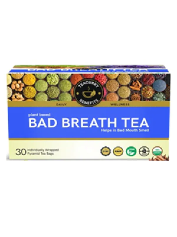 Bad Breath Tea - For Long-Lasting Fresh Breath and Oral Health
