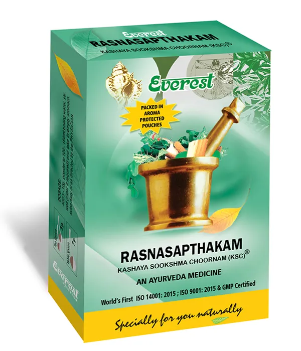 Everest Rasnasapthakam Kashaya Sookshma Choornam