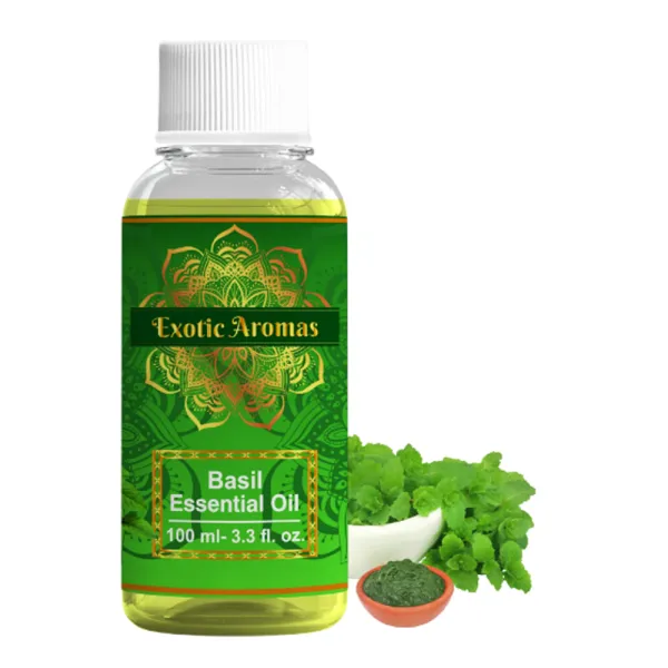 Exotic Aromas Basil Essential Oil