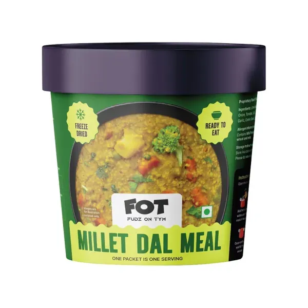 FUDZ ON TYM Ready to Eat Millet Dal Meal
