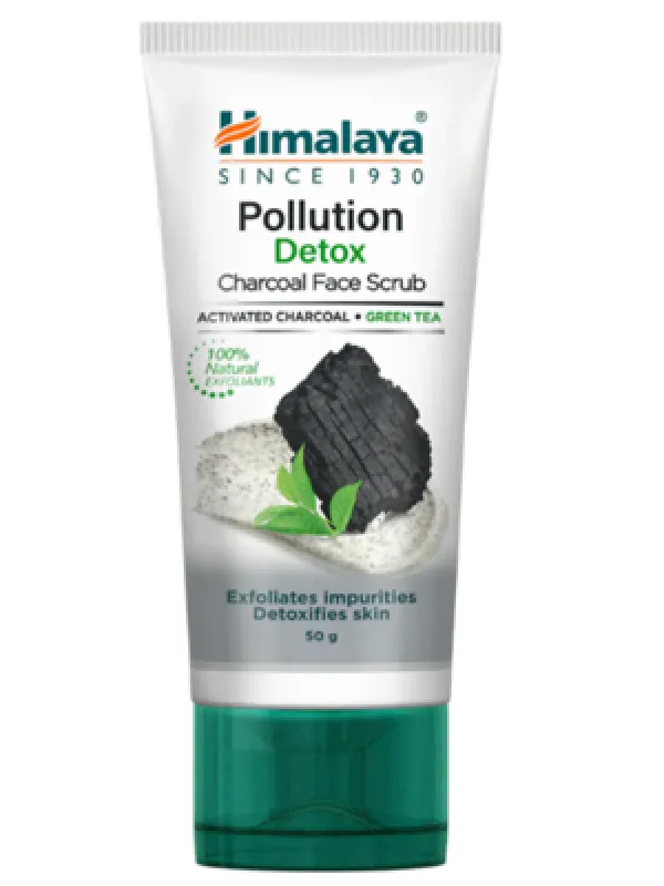 Himalaya Pollution Detox Charcoal Face Scrub