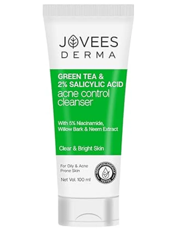 Jovees Herbal Derma Green Tea Pore Cleansing Face Wash