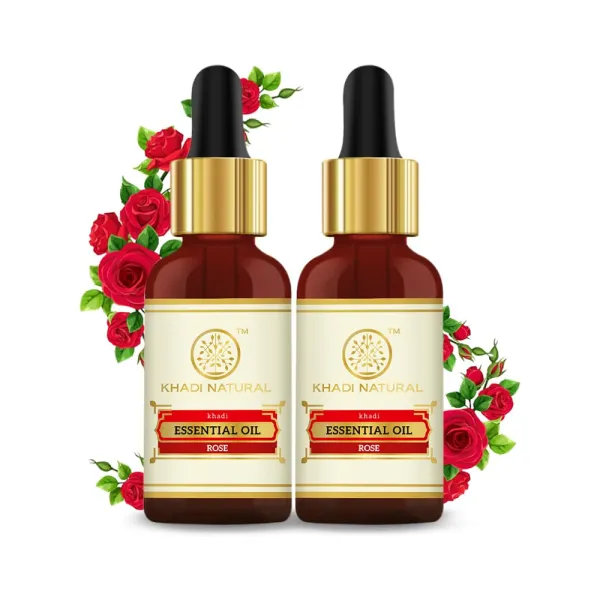 Khadi Natural Rose Essential Oil
