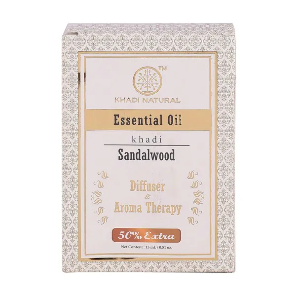 Khadi Natural Sandalwood Essential Oil (Pack of 3)