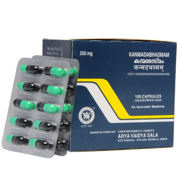 Kottakkal Kanmada Bhasmam Capsules